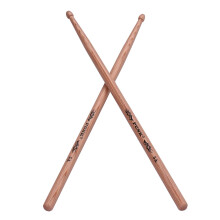 Um par de baquetas de madeira 5A, baquetas de bateria de madeira de nogueira, acessórios para bateria.