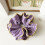 Ruffled Double-Layer Scrunchies for Women Korean Style 7