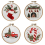 Christmas Embroidery Kit for Adults 4-Set 1