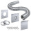Cold Air Intake Kit for Pellet Stove 1 Pack 1