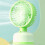 Rechargeable Mini Desk Fan USB Quiet 3-Speed 1