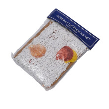 Filet de pêche décoratif vintage en corde de coton blanc CoffeeMO