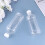 Transparante, navulbare plastic waterflessen van 500 ml (20 stuks) 4