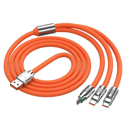 Universal 3-i-1 hurtig USB-opladerkabel multifunktionsledning/oplader celle Y5X5