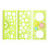 Circle Template Set Plastic Geometry Ruler and Stencil 1