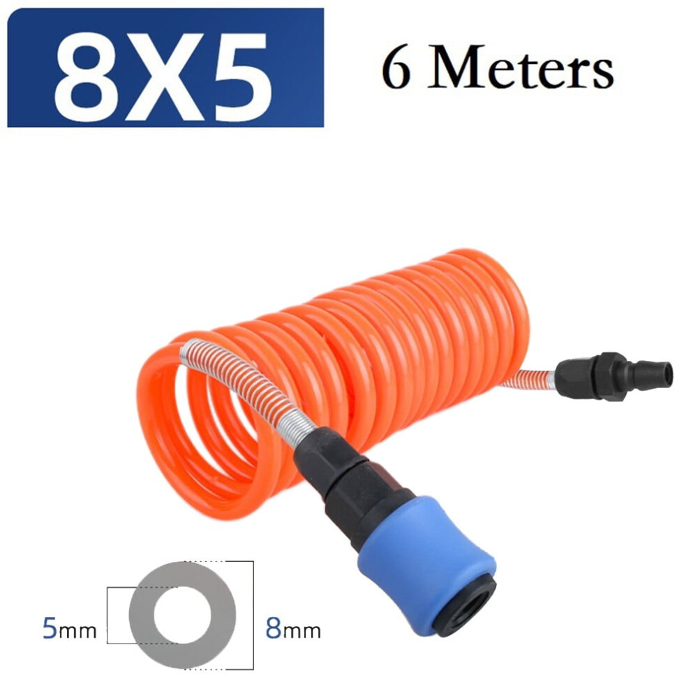 Pu Pneumatic Spring Spiral Hose 85 Mm 6 M 913211607916