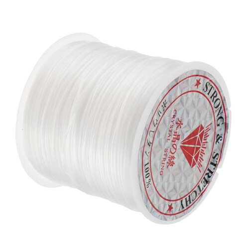 Super Elastic Stretchy Thread for Braiding and Weaving 60M