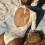 Damen-Monokini mit Gänseblümchenmuster, langärmelig, bauchfrei 6