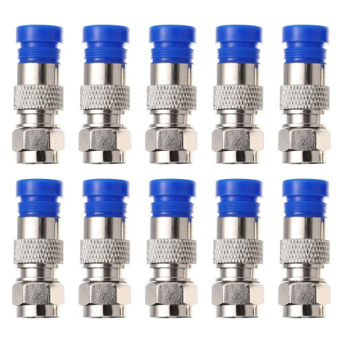 F-type coaxiale connectoradapter vrouwelijk naar vrouwelijk (1 stuk) 1