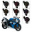 5Inch Tachometer Carbon Fiber Face7Colors LED Pointer 4