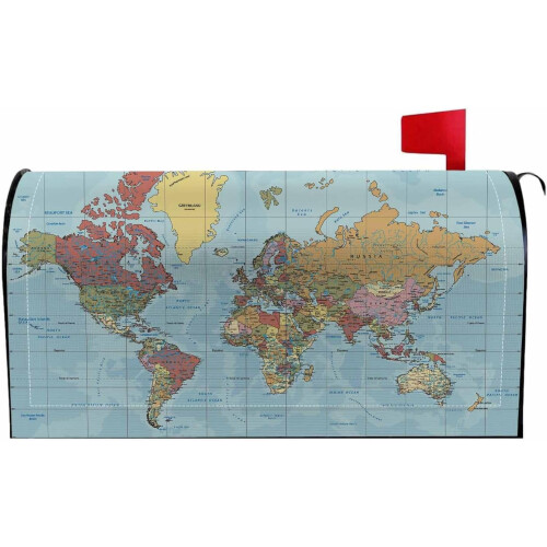 Magnetisk postkassedæksel Polyester Oxford Anti-UV 2118 tommer 1