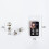 Boucles d'oreilles carrées LED lumineuses vertes (paire) 3