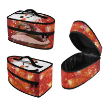 Portable Steamer Travel Organizer Lightweight Snowman