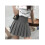 Gonna a pieghe da donna, stile college, basic e versatile 2