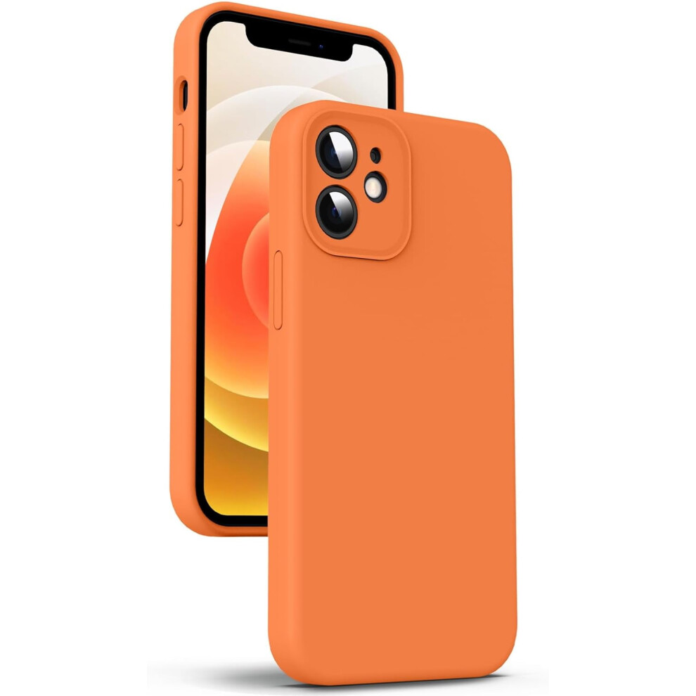 Liquid Silicone Iphone 12 Case 6.1 Inch 4-Layer 975221429674