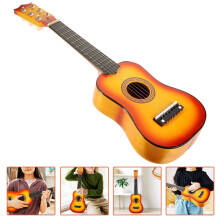 Wooden Guitar Portable 21 Inch for Kids