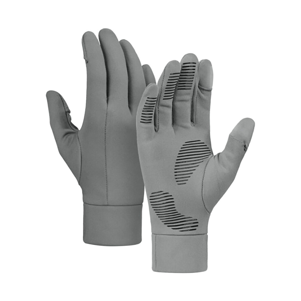 Winter Running Gloves Touchscreen Compatible Thermal Black 975221449313