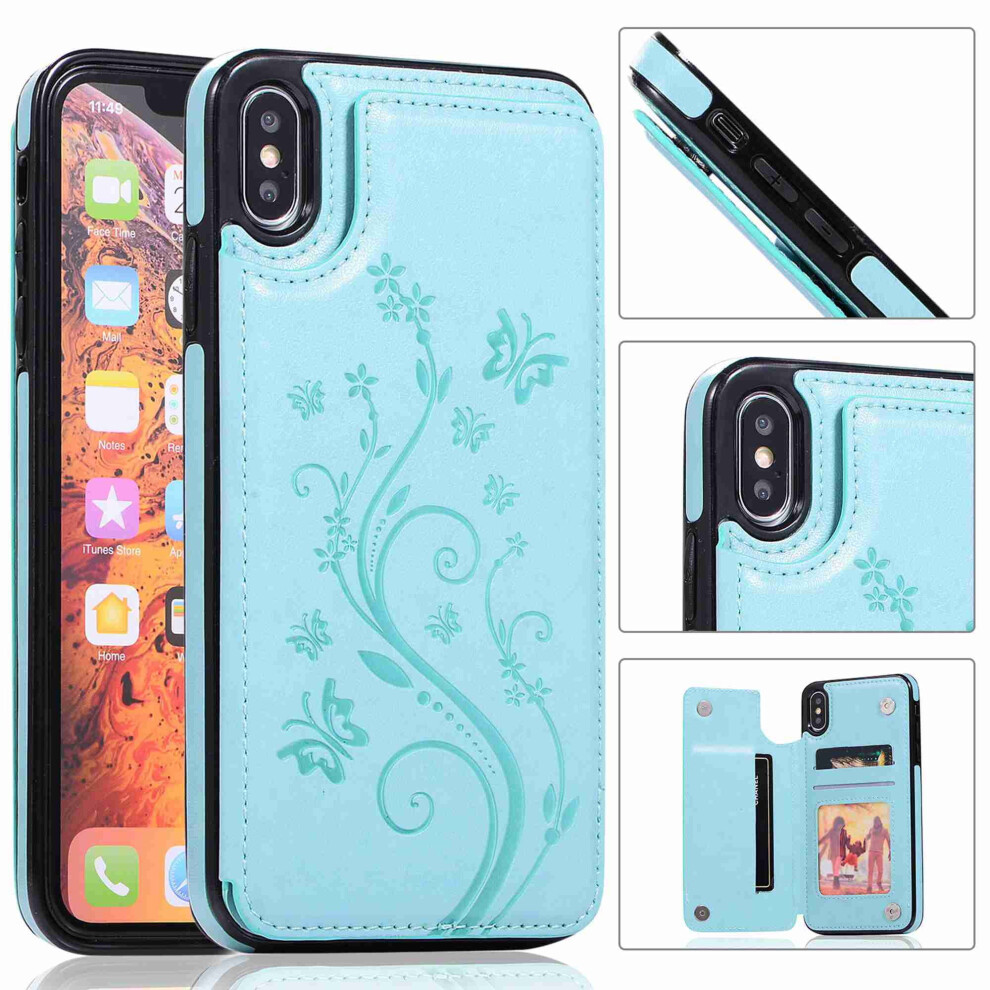 Retro Flower Pu Leather Flip Cover For Iphone 7 And Iphone 8 9180333371372