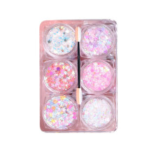 Eye Stickers Sequins Glitter Waterproof 6 Colors