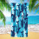 Shark Beach Towel Microfiber Sand-Free Quick-Dry 31x63 7