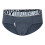 Men's breathable briefs soft stretch fabric with side 1