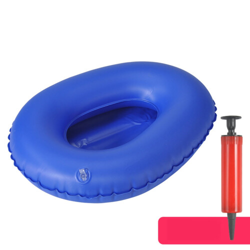 Inflatable Bed Pan Blue 1 Set for Elderly 1