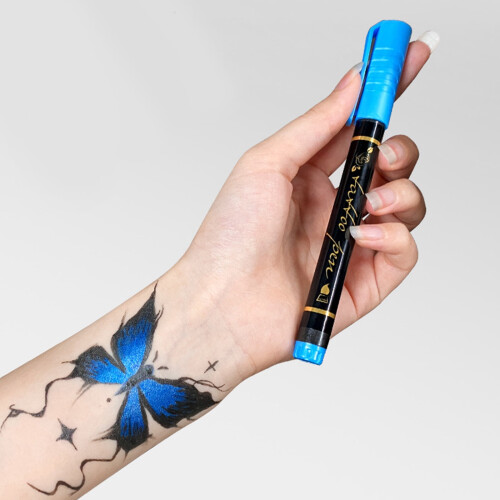 Στυλό μαρκαδόρου Body Art Γρήγορο στέγνωμα 10 χρωμάτων 2