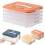 Food Storage Containers with Lids,Cookie Storage Containers,Good Sealing Dumpling Box,Stackable Snack Container,Time Recoder 1