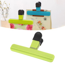 PRYESS Fresh Keeping Bag Clip, 1 Pack Sealing Clip, Plastic Bag Clips for Fresh Snack Tea Storage, Reusable, Strong Grip, for Kitchen