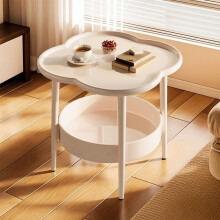 Night Stand White Modern 20 Inch Wide Open Storage