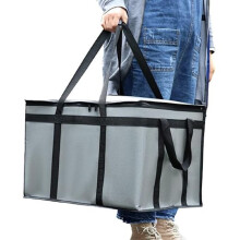 Insulated Delivery Bag Extra Large Gray