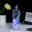 LED Electronic Candle Night Light Transparent Rose 1 Pack 1