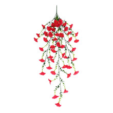 Artificial Morning Glory & Violet Vine Garland 30.3 X 7.9 Inch Flower Hanging Vine Outdoor Spring Decor For Wedding Arch Garden & Home Decoration