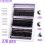 DIY Individual Lash Clusters 50D and 60D Mixed Pack 1