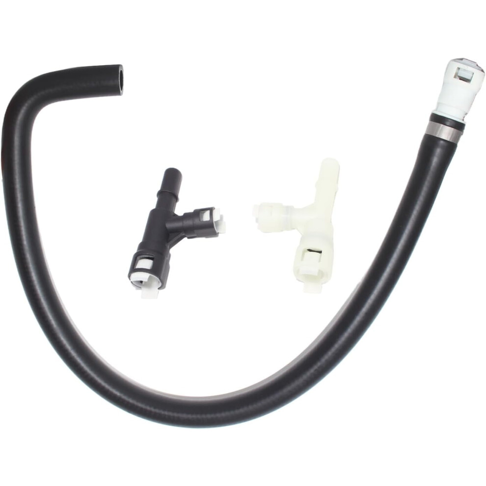 Replaces 15145587 Engine Heater Inlet Hose Replacement For Cadillac, Chevrolet, Gmc Models Includes 2 Connectors 15051852, 15195404, 626-564 9181073542831