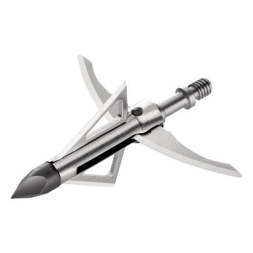 Gravedigger 4-Blade Mechanical Broadhead Chisel Tip 100