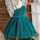 Robe de concours verte sans manches pour filles de 6 à 7 ans 5