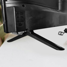 Black TV Stand Legs Replacement for TVs Monitors Projectors