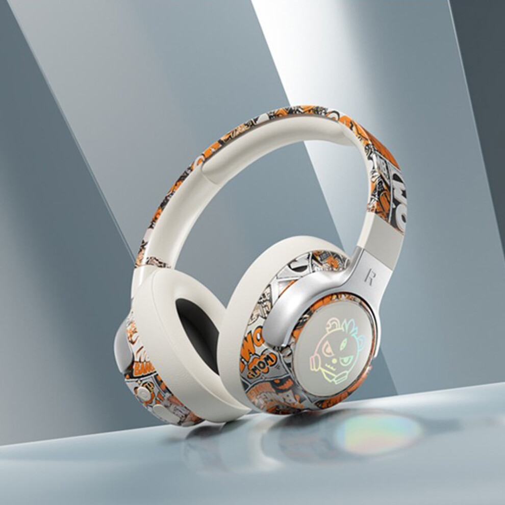 Over-Ear Bluetooth Headphones With Built-In Mic, Stylish 975221456779