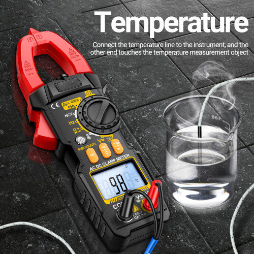 Ψηφιακό πολύμετρο 6000 μετρήσεων AC/DC Clamp meter 2