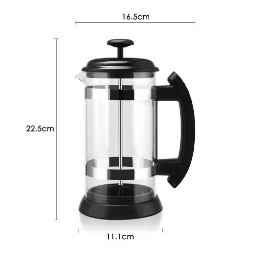 Μηχανή καφέ και τσαγιού French Press 1000ml από ανοξείδωτο ατσάλι 2