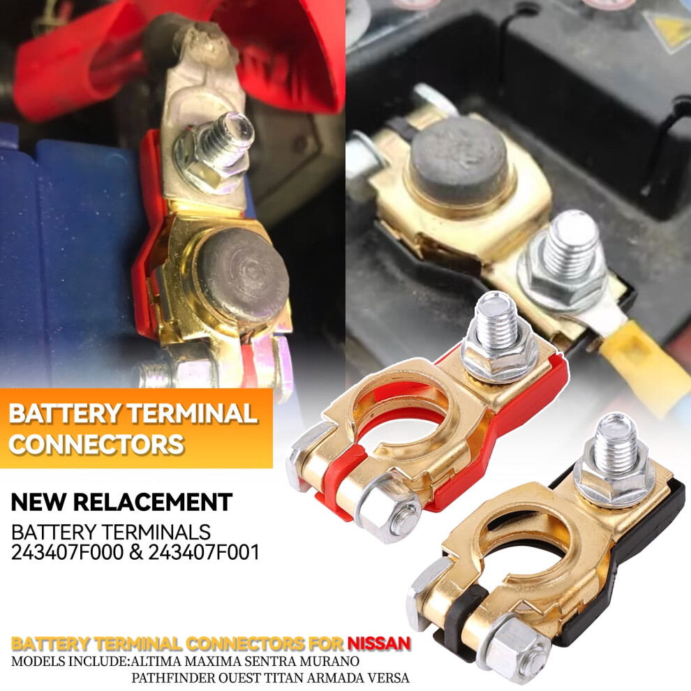 Battery Terminal Connectors Clamps For Caravan Van 975221442505