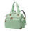 Diaper Bag Backpack Green Large Capacity Wear-Resistant 1