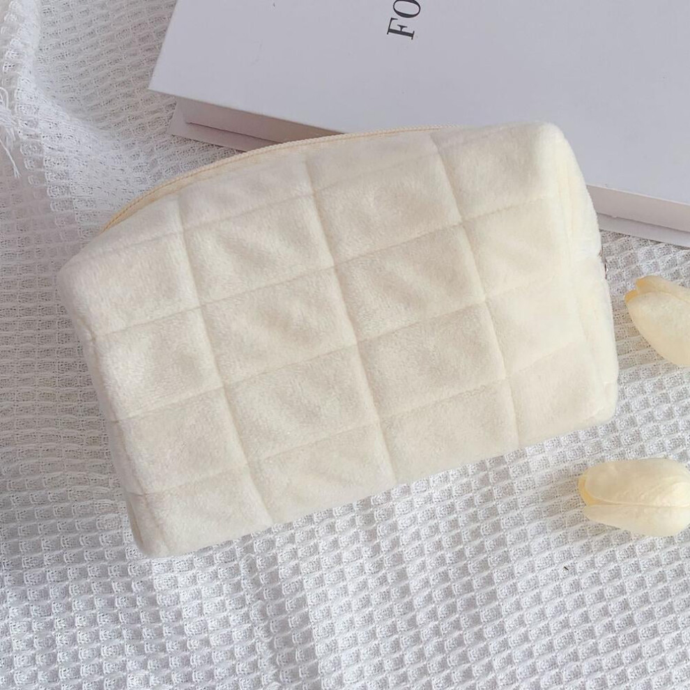 Velvet Makeup Bag for Travel and Storage, Large Capacity