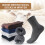 Men's Wool Socks Warm Thick Hiking Style 5 Pairs 5