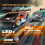 Τηλεκατευθυνόμενο αυτοκίνητο Drift 2.4GHz 1: 24κλίμακα 30KM/H4WD με φώτα LED 3