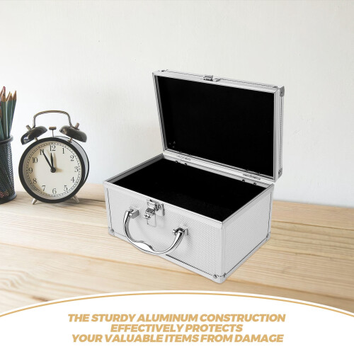 Aluminum Alloy Toolbox Portable Display Case for Watch 2