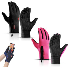 Thermal Touch Screen Windproof Gloves for Men and Women