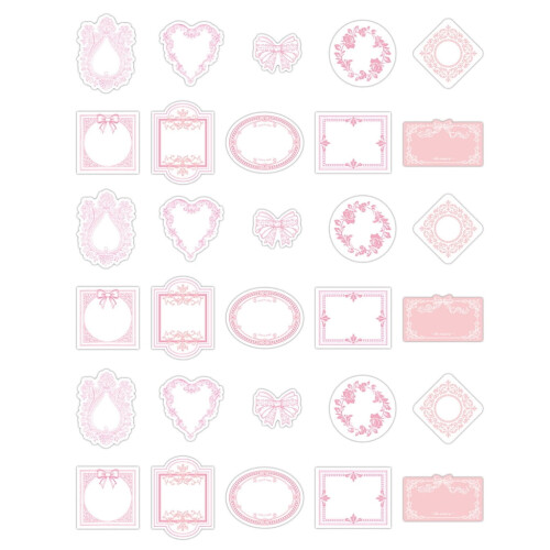Retro Memos Pad Craft Paper 30 Sheets