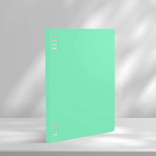 Spiral Notebook A5/B5 Frosted PP Cover 8-Hole Coil